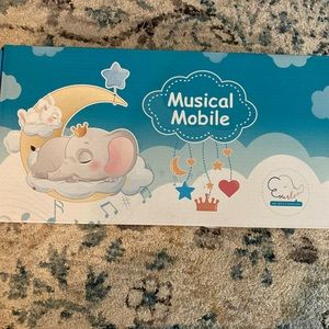 Musical crib mobile.